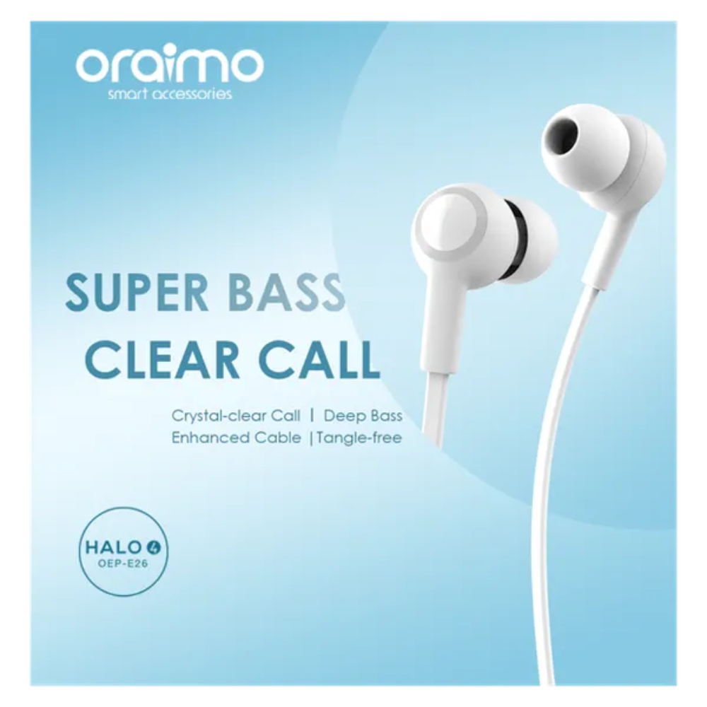 Oraimo Halo 4 In-Ear Wired Headphones - Image 5
