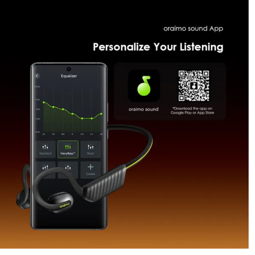 Oraimo OpenCirclet 2 IPX5 Steps Tracking Open-Ear Headphones - Image 11