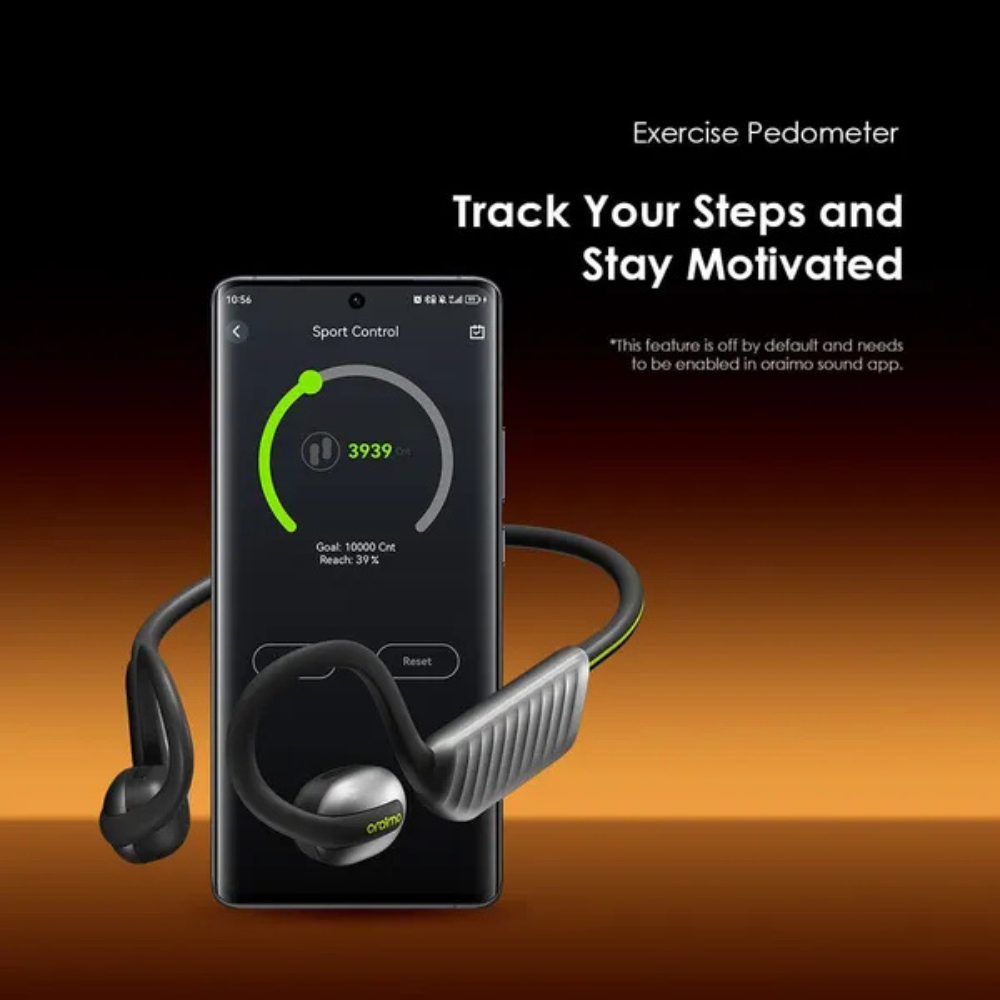 Oraimo OpenCirclet 2 IPX5 Steps Tracking Open-Ear Headphones - Image 5