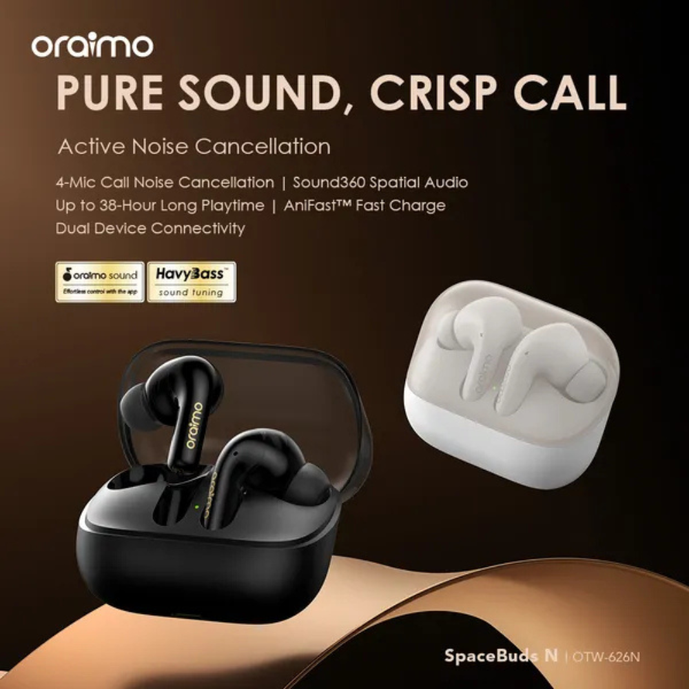 Oraimo SpaceBuds N ANC True Wireless Earbuds - Image 2