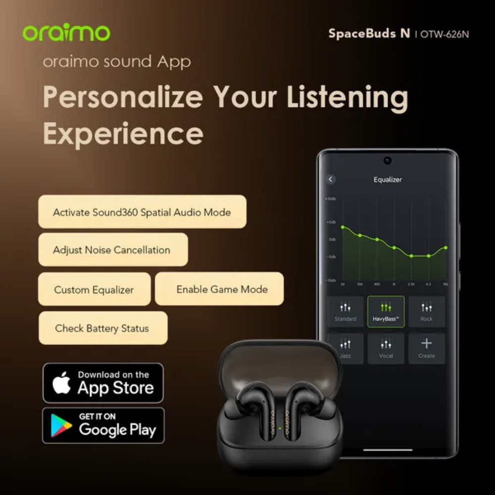Oraimo SpaceBuds N ANC True Wireless Earbuds - Image 13