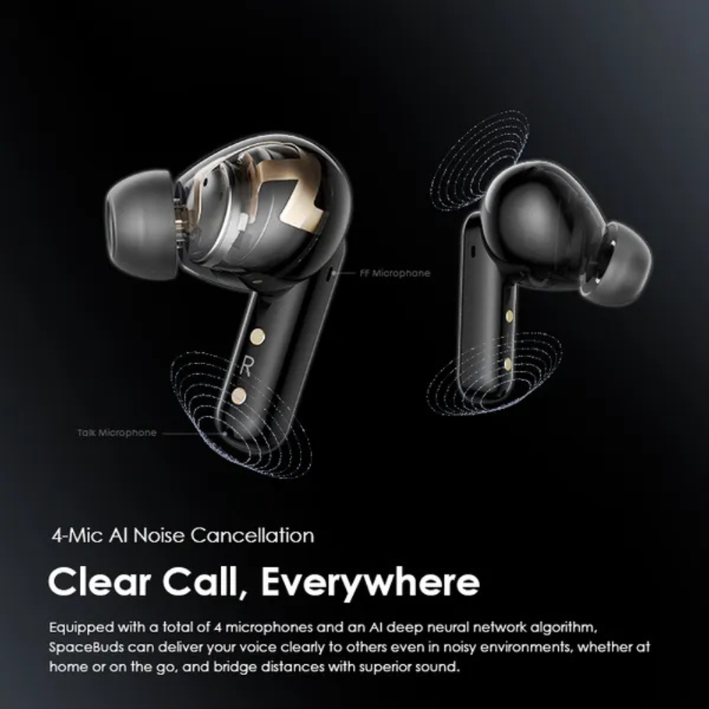 Oraimo SpaceBuds Hybrid ANC True Wireless Earbuds Customized Voice Prompt - Image 13