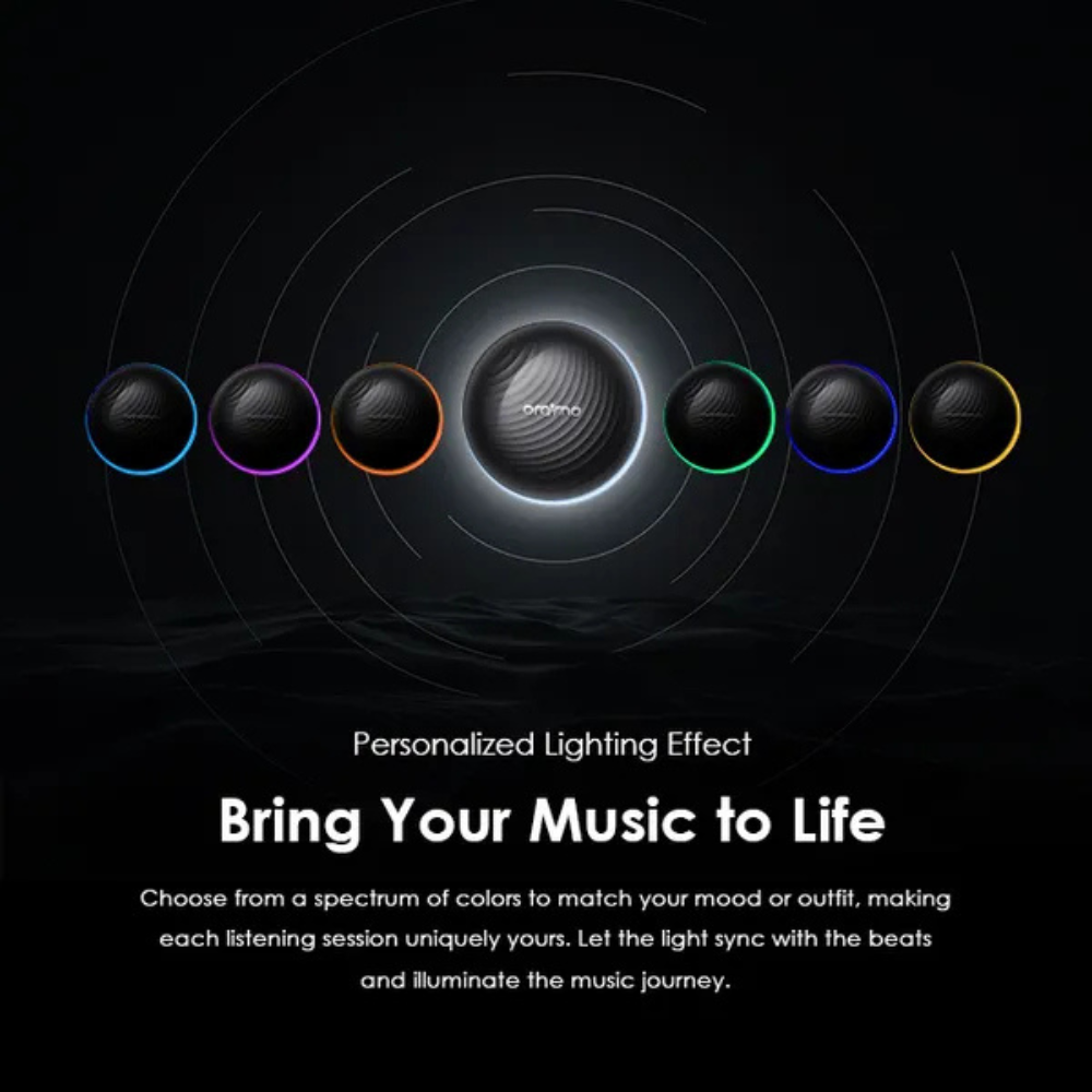 Oraimo SpaceBuds Hybrid ANC True Wireless Earbuds Customized Voice Prompt - Image 6