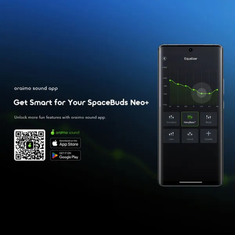 Oraimo SpaceBuds Neo+ ANC Spatial Audio True Wireless Earphones - Image 12