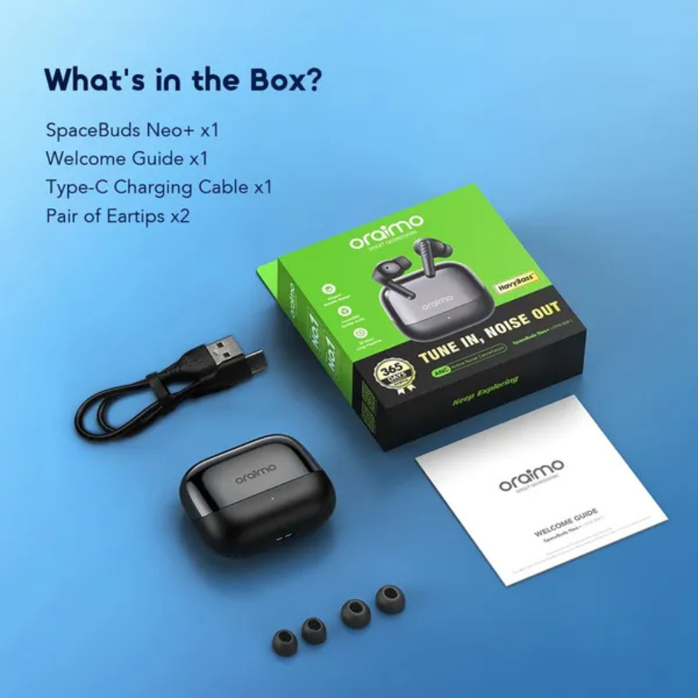 Oraimo SpaceBuds Neo+ ANC Spatial Audio True Wireless Earphones - Image 13