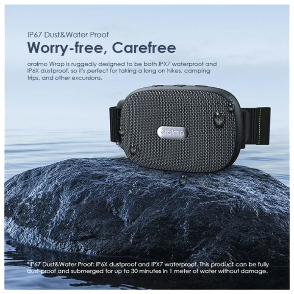Oraimo Wrap 5W FM IP67 Wireless Speaker - Image 7