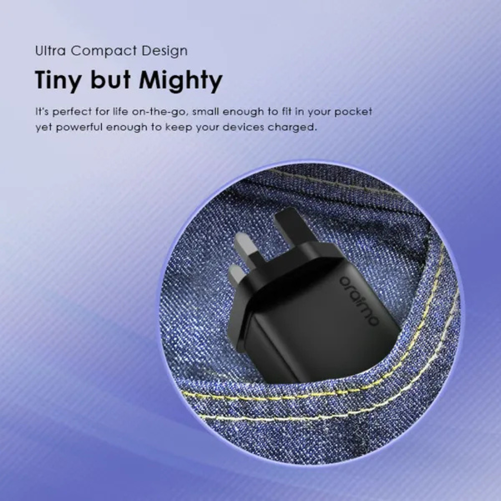 Oraimo Cannon 18S 18W Wall Charger Kit - Image 7