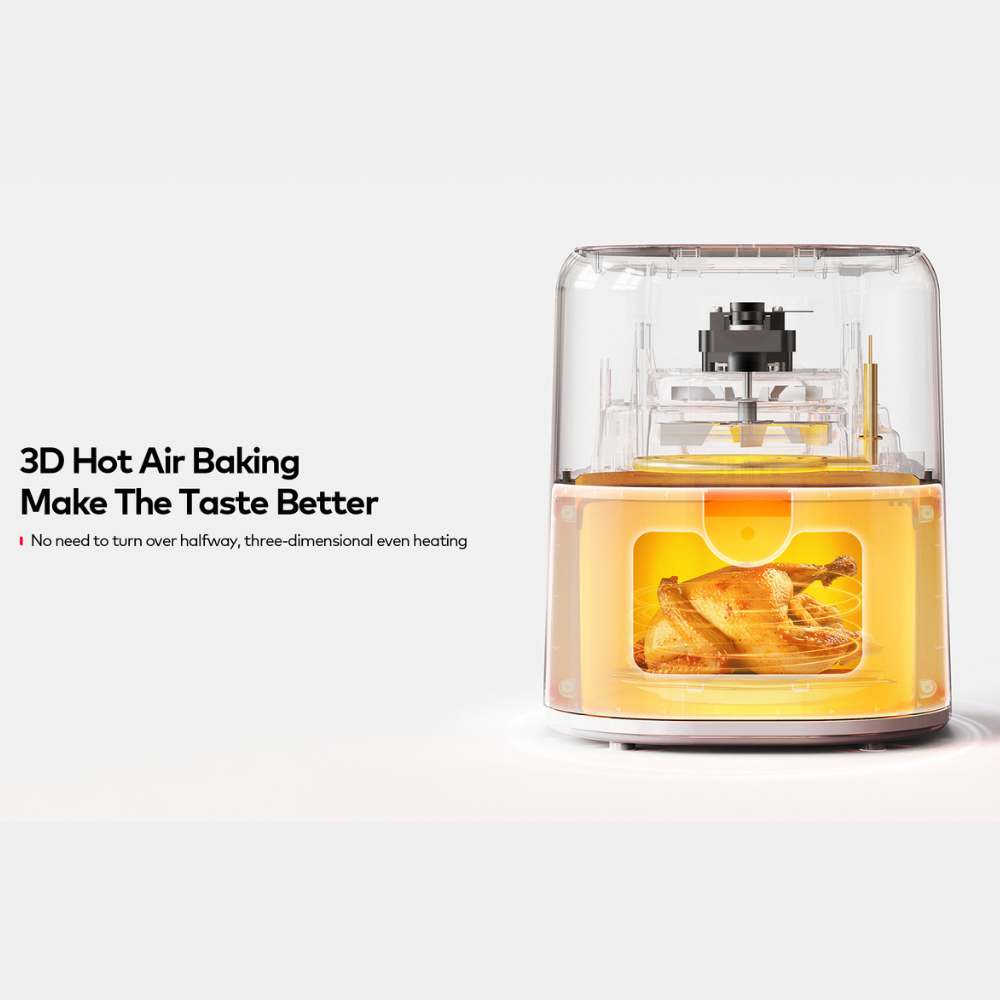 Itel 5L Temperature Control Oil-free Air Fryer (IAF-001) Airfryer - Image 7