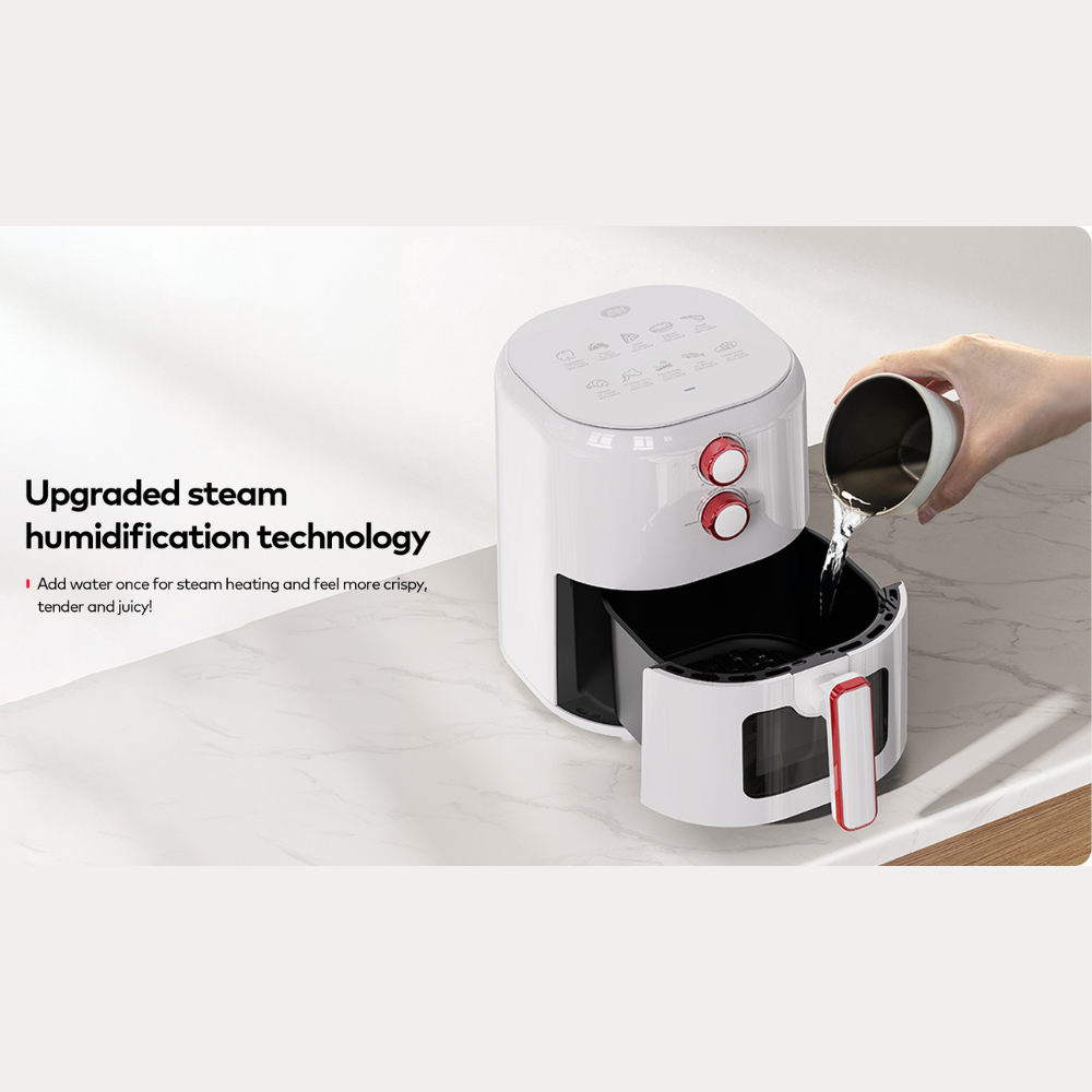 Itel 5L Temperature Control Oil-free Air Fryer (IAF-001) Airfryer - Image 8