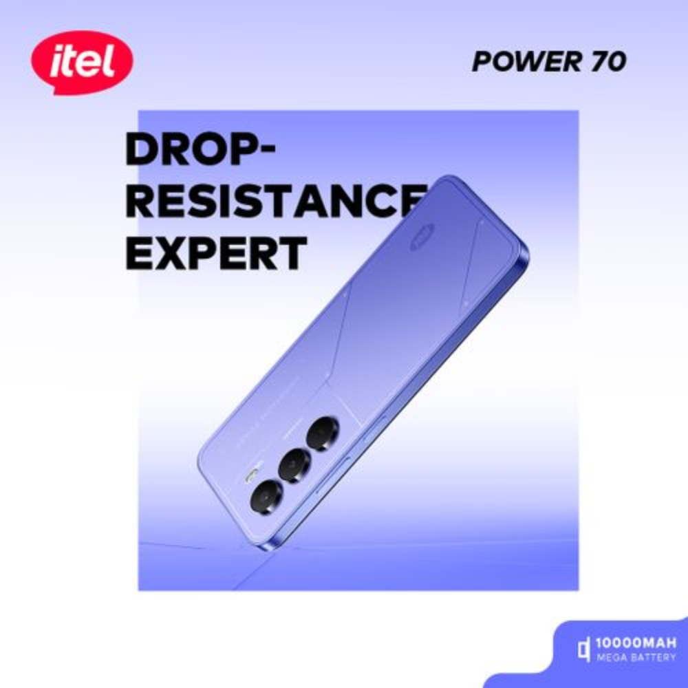 Itel Power 70 Smartphone 10,000mAh Mega Battery - Image 3