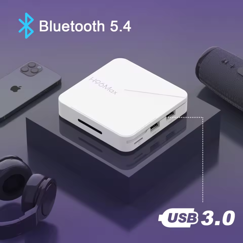 H96 Android 14 TV Box RK3518 2.4G 5G Wifi6 BT 3D HD - Image 7