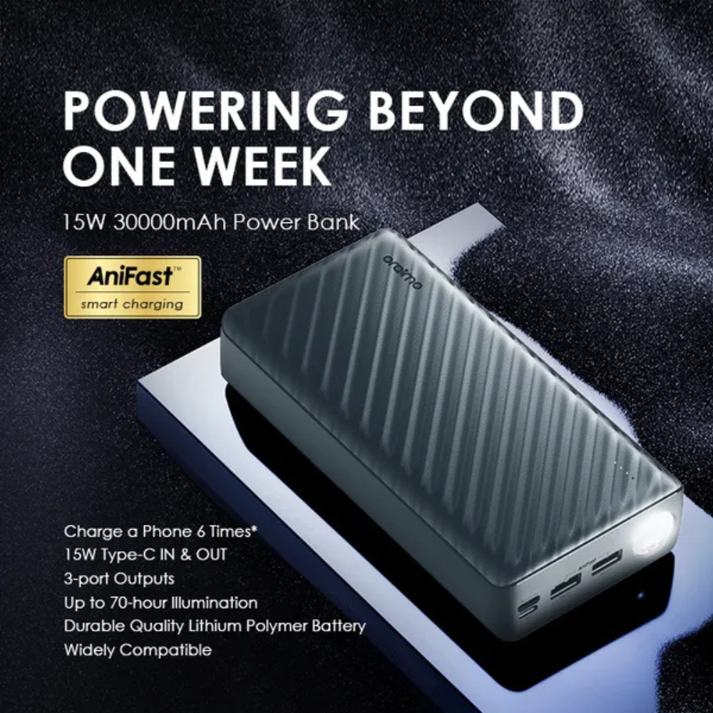 Oraimo PowerBox 300 Lit 30000mAh 15W Power Bank - Image 2