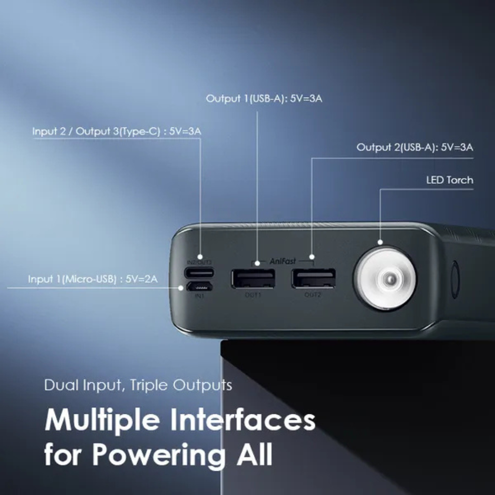 Oraimo PowerBox 300 Lit 30000mAh 15W Power Bank - Image 10