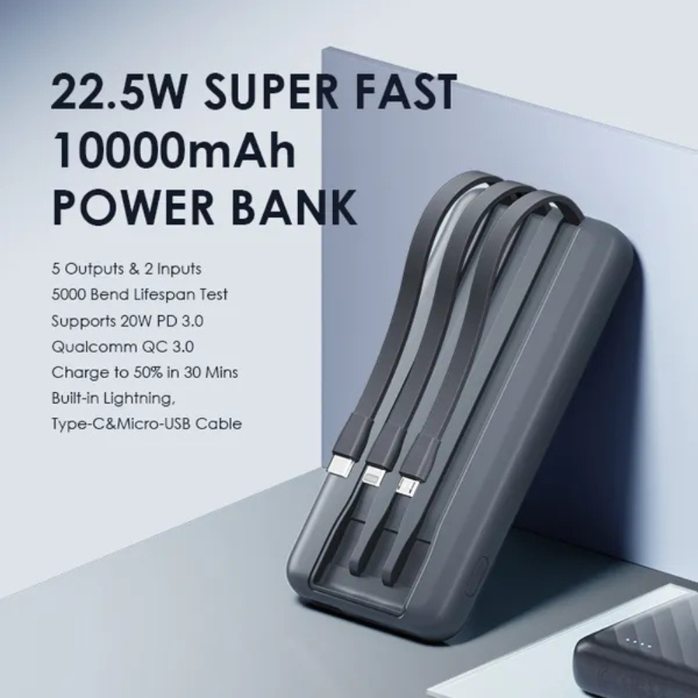 Oraimo Slice Link Pro 10000mAh 22.5W Power Bank - Image 2