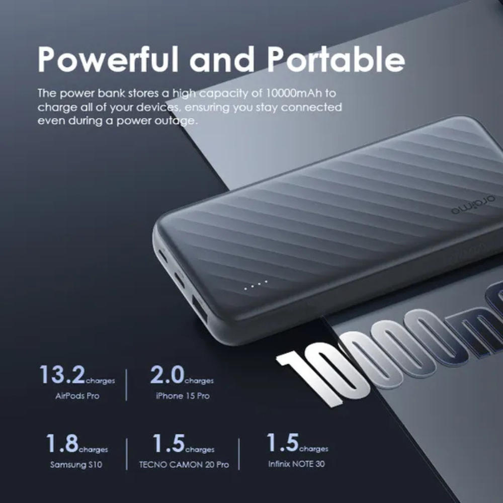 Oraimo Slice Link Pro 10000mAh 22.5W Power Bank - Image 7