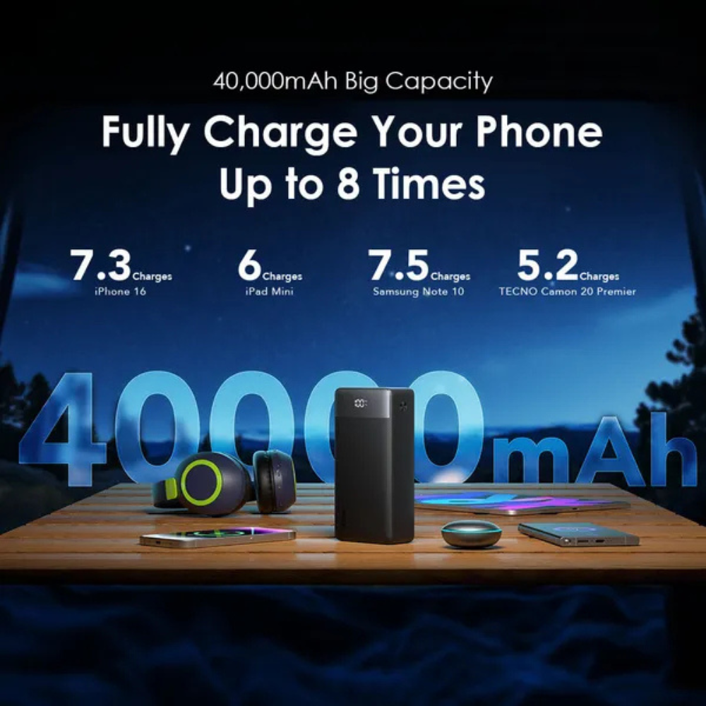 Oraimo PowerBox 400 Vision 40000mAh 22.5W Power Bank - Image 3