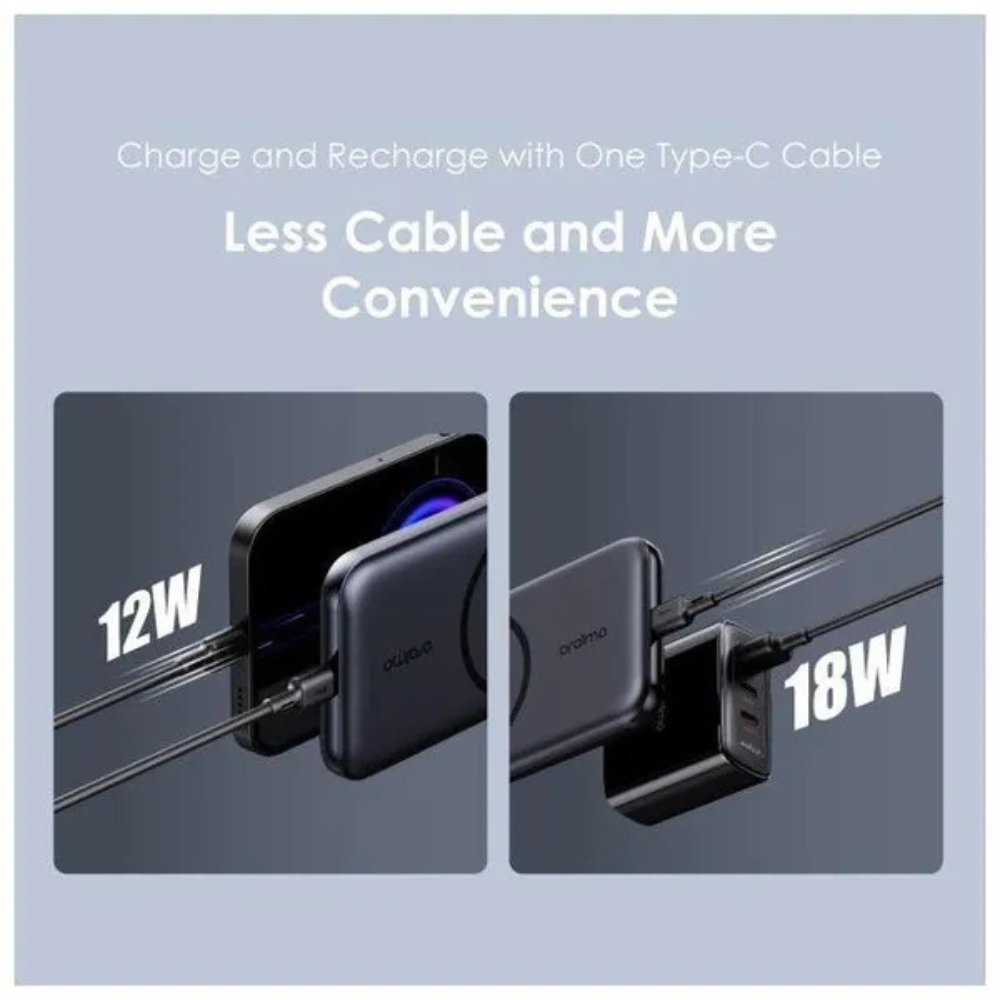 Oraimo MagPower 5000mAh Wireless Charge Power Bank - Image 9