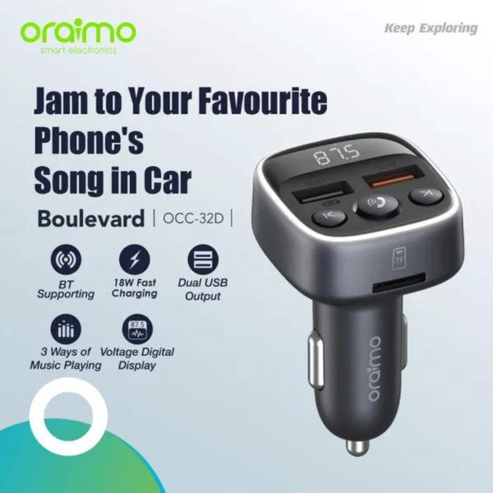 Oraimo Boulevard 18W Car Charger - Image 3
