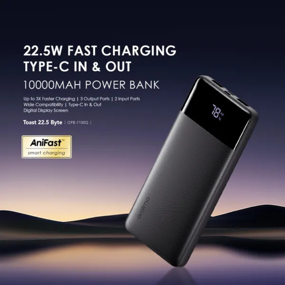 Oraimo Toast 22.5 Byte 10000mAh 22.5W Power Bank - Image 3