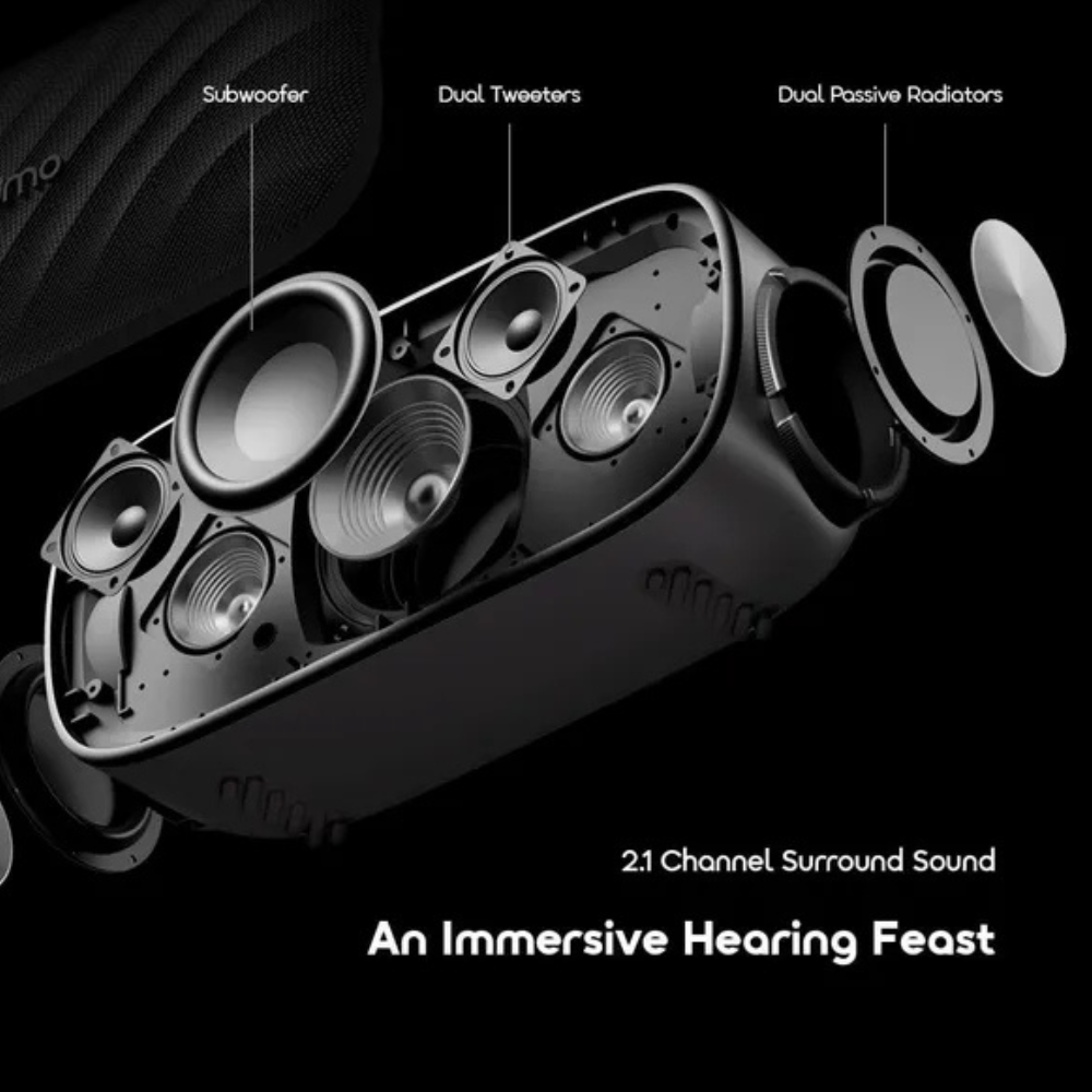 Oraimo SpaceBox Pro 80W Karaoke-Support Wireless Speaker - Image 6