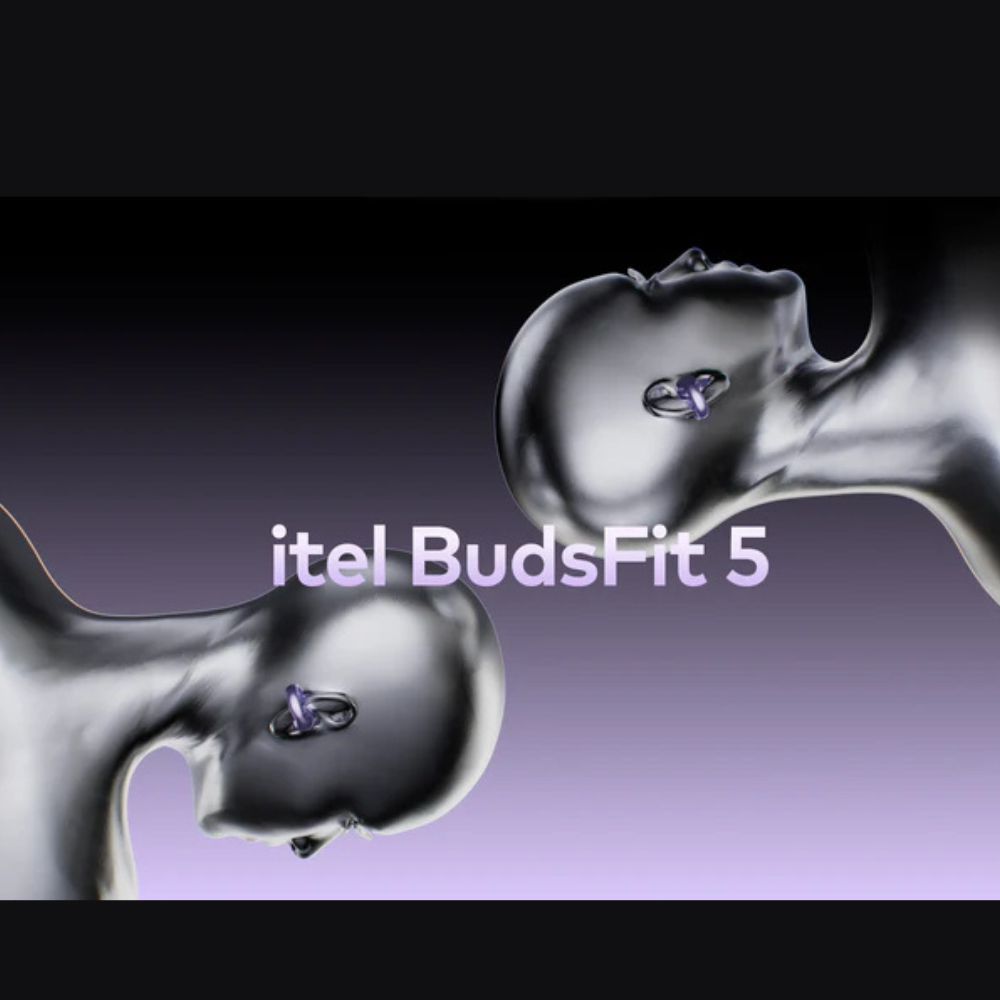 Itel BudsFit 5(IEW-55) Earbuds C-Bridge Design AI NC. - Image 14