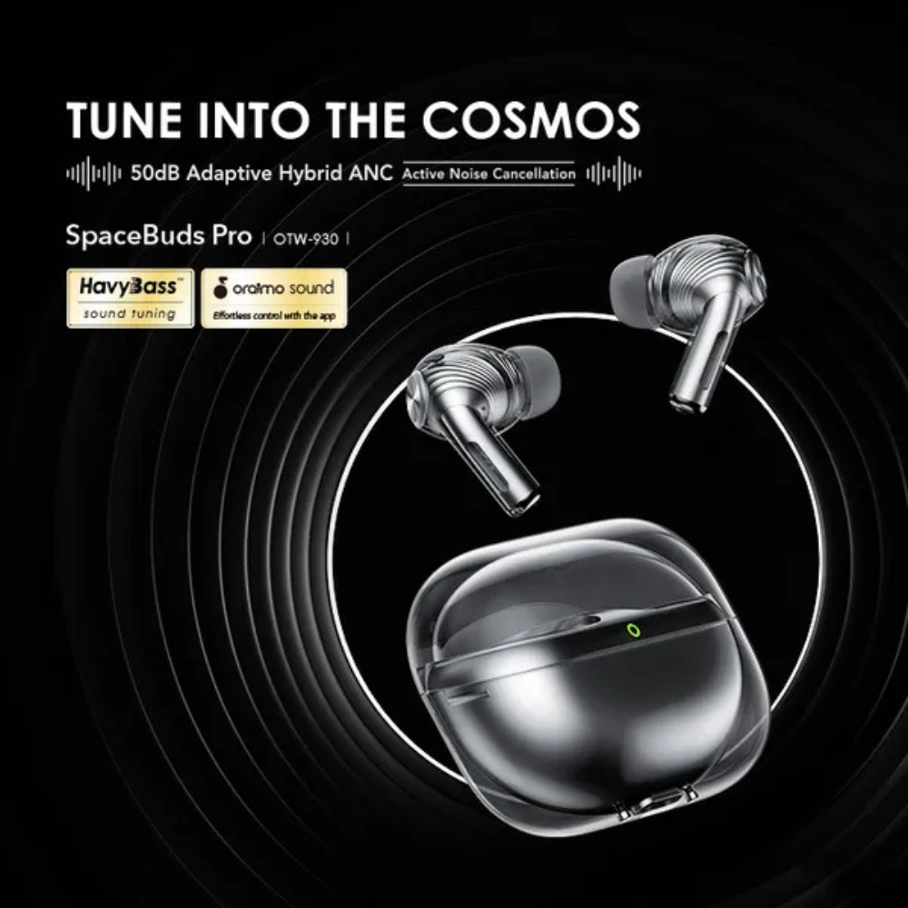 Oraimo SpaceBuds Pro Hybrid ANC True Wireless Earbuds - Image 3