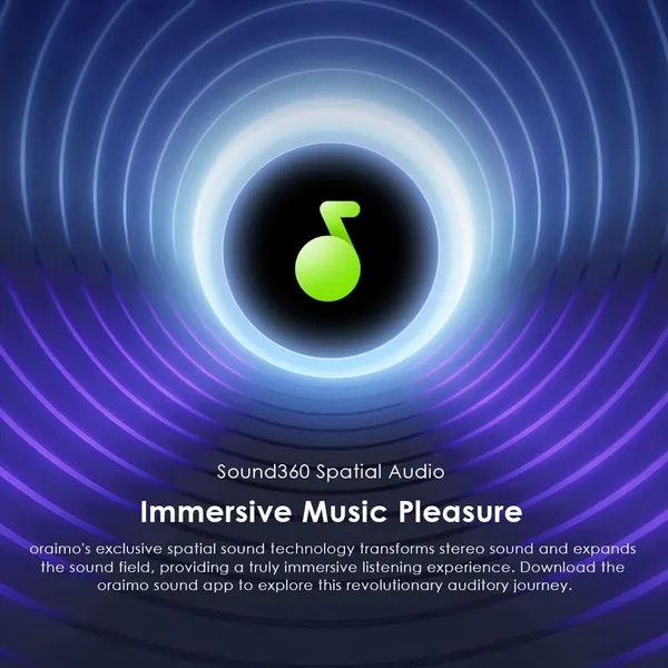 Oraimo SpaceBuds Z ANC True Wireless Earbuds with Spatial Audio - Image 6