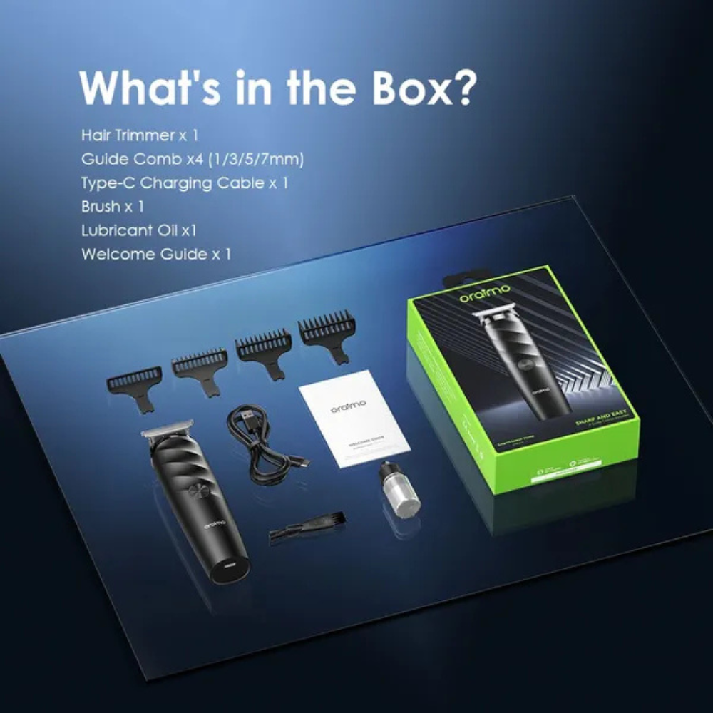 Oraimo SmartTrimmer Home Cordless Powerful Electric Trimmer - Image 3