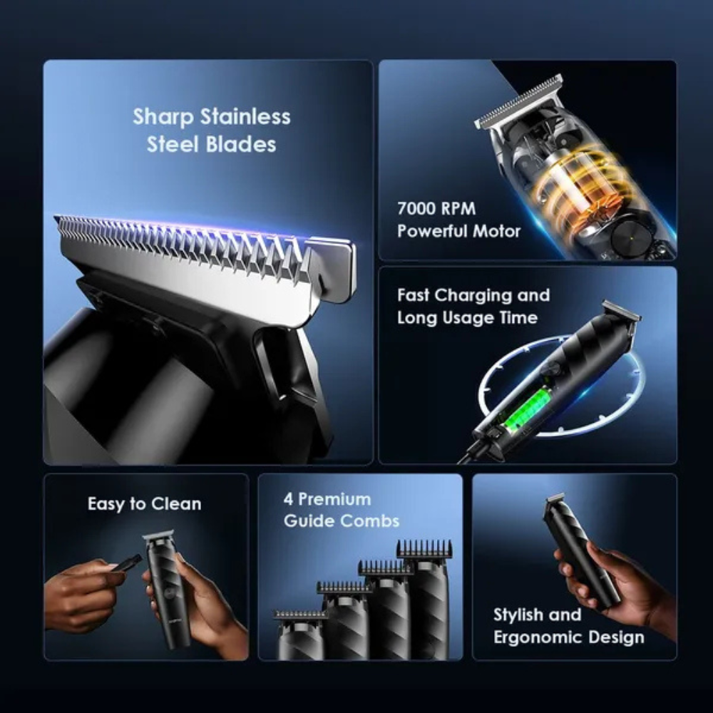 Oraimo SmartTrimmer Home Cordless Powerful Electric Trimmer - Image 8