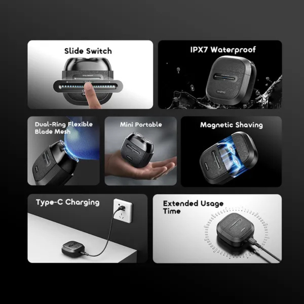 Oraimo GoShave Multi-Functional Shaver - Image 3