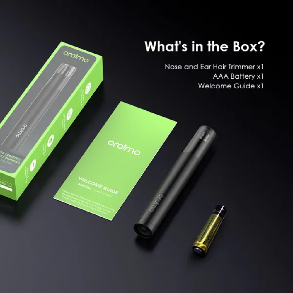 Oraimo MiniTrim Nose Ear Hair Trimmer - Image 10