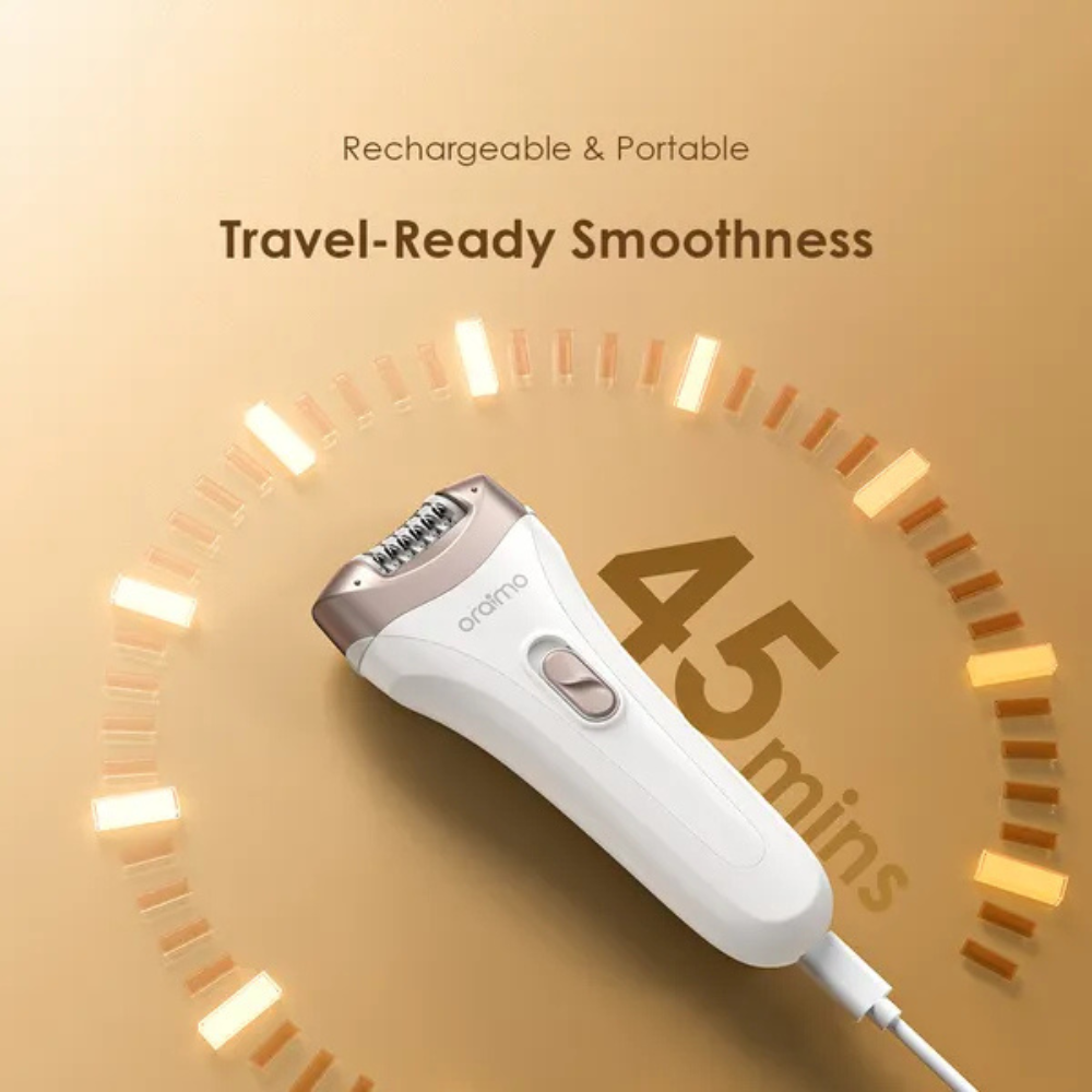 Oraimo SilkSmooth Women Hair Removal Epilator - Image 5