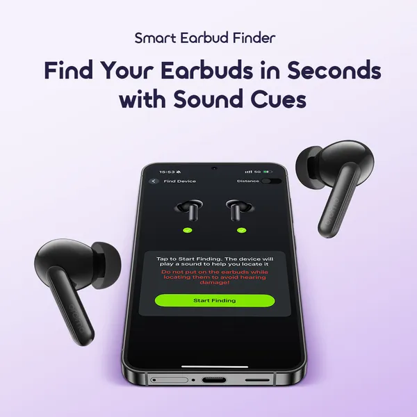 Oraimo SpaceBuds Lite Sound360 Anti-Lost True Wireless Earbuds - Image 7