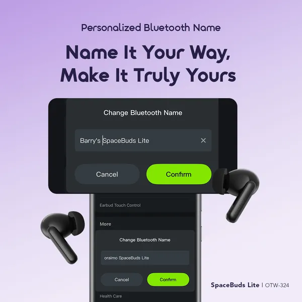 Oraimo SpaceBuds Lite Sound360 Anti-Lost True Wireless Earbuds - Image 8