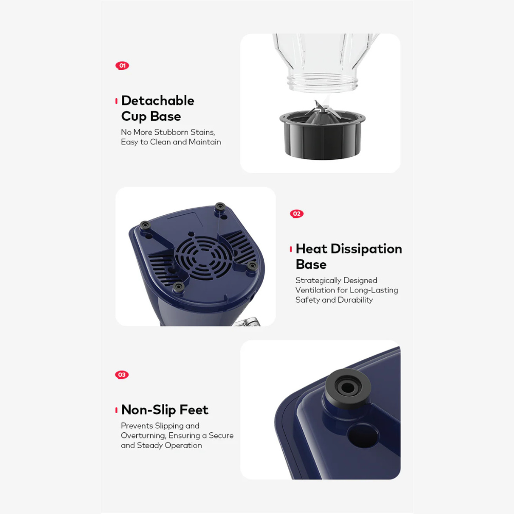 Itel Blender M1 lite Multifuctional High Speed Blender - Image 2