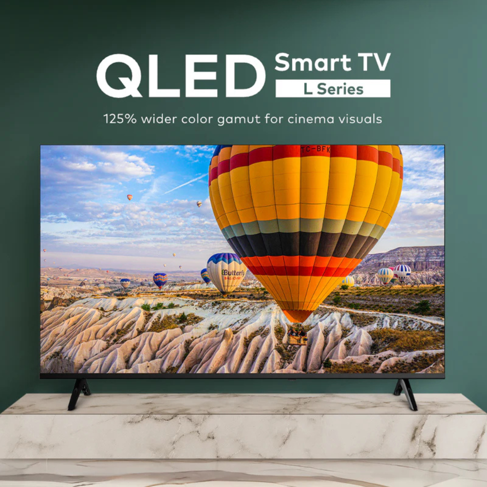 Itel 32''QLED Android Smart TV grade-A display 20W HIFI Frameless Design Black - Image 5