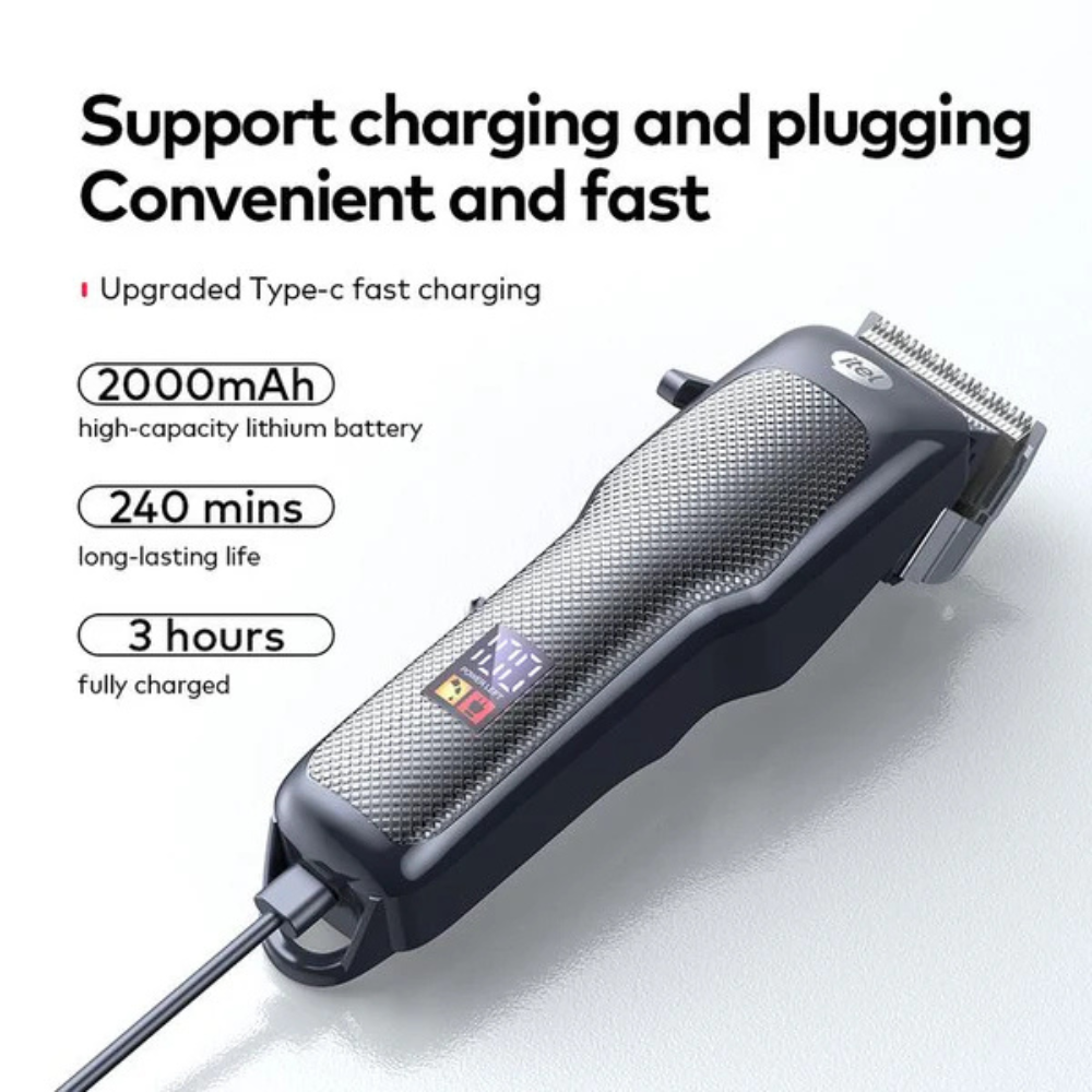 Itel Hair Clipper IHC-36 Multi-Function 5W 2000mAh Type C - Image 5