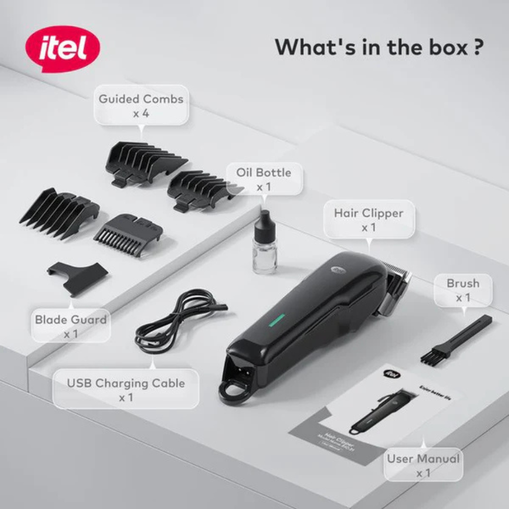 Itel Multifunction Rechargeable Hair Clipper IHC-31 - Image 3