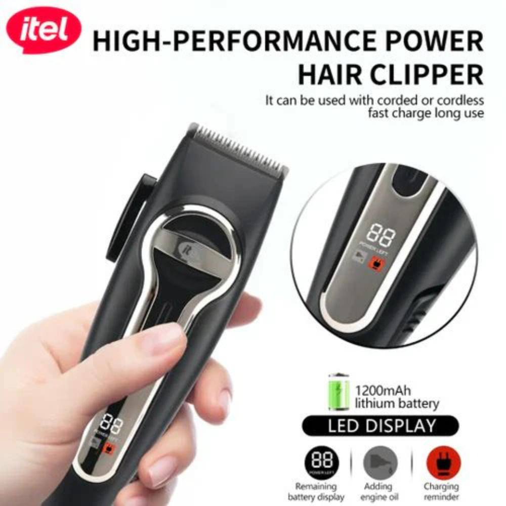 Itel Multi-function Rechargeable Hair Clipper (IHC-38) - Image 3