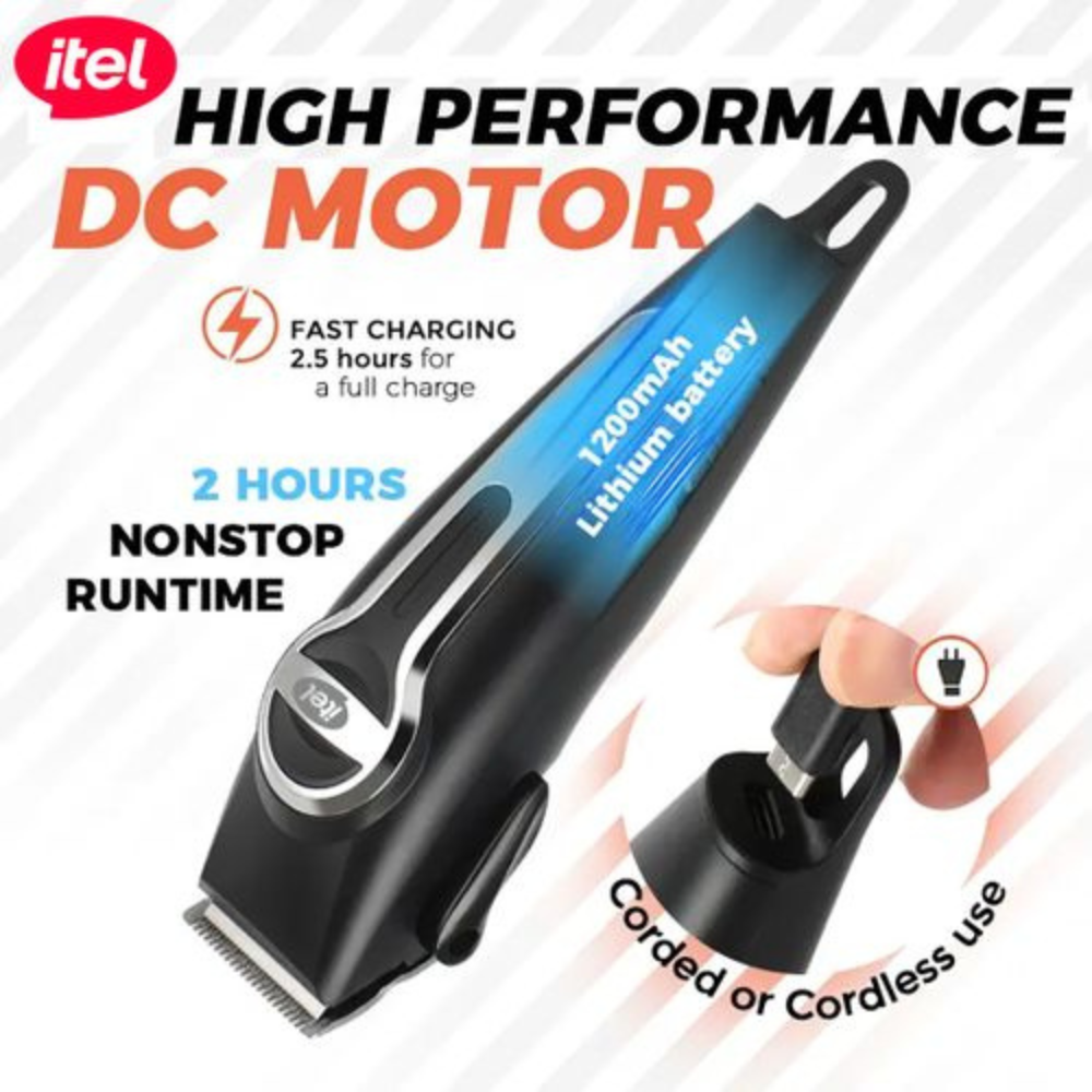 Itel Multi-function Rechargeable Hair Clipper (IHC-38) - Image 4