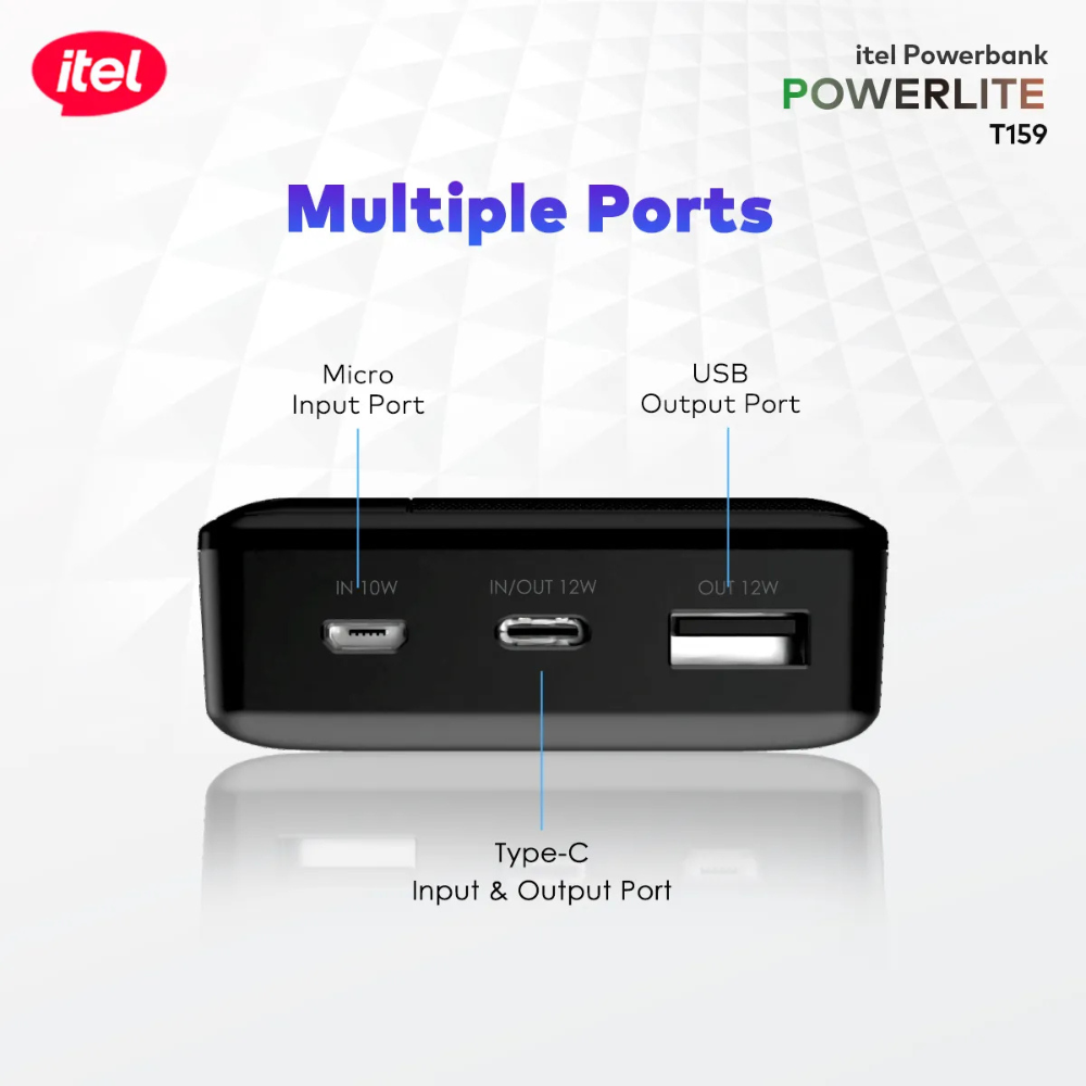 Itel Powerlite T159 Powerbank - Image 4
