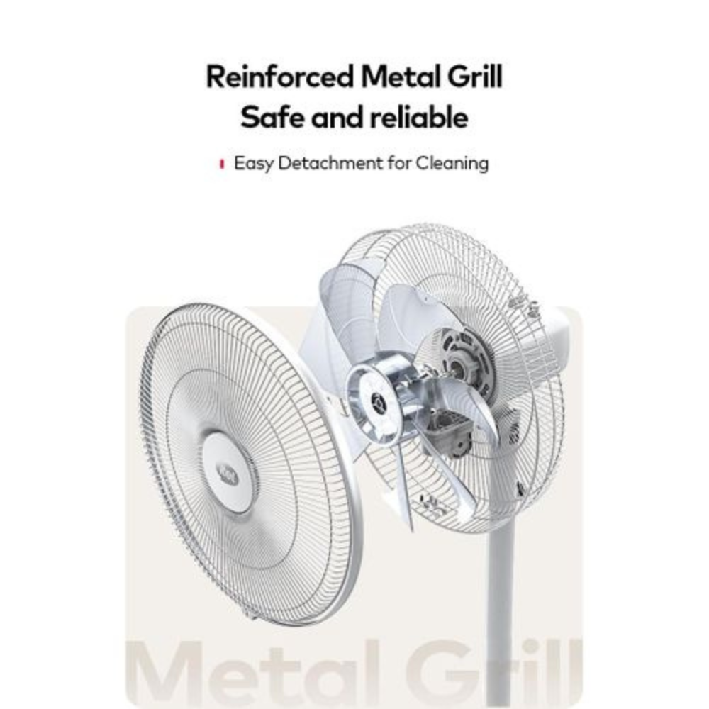 Itel 16 Inches 7 Blades Strong Wind Standing Electric Fan - Image 2