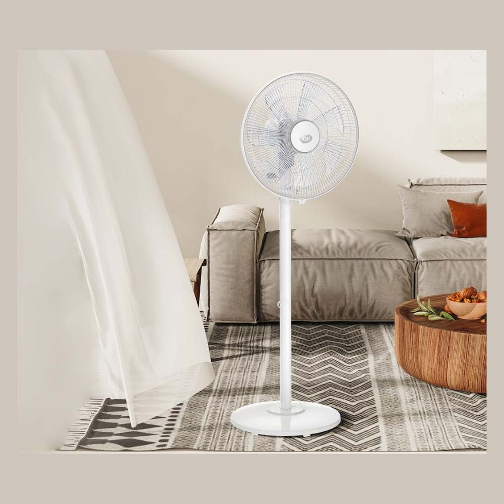 Itel 16 Inches 7 Blades Strong Wind Standing Electric Fan